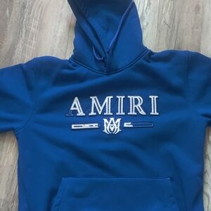 AMIRI Blue Windbreaker Jacket